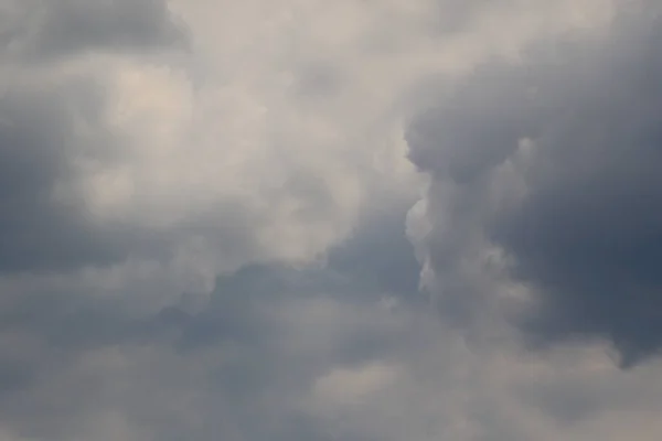 cloud formations on a rainy day