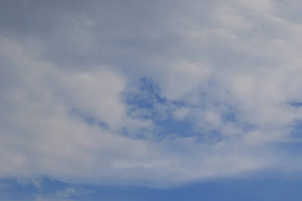 cloud formations on a rainy day