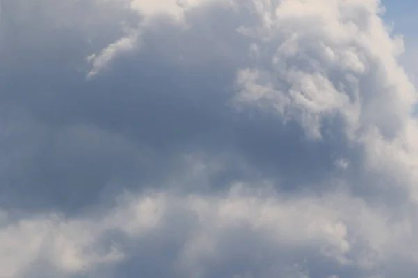 cloud formations on a rainy day