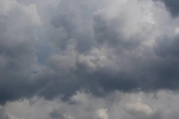 cloud formations on a rainy day