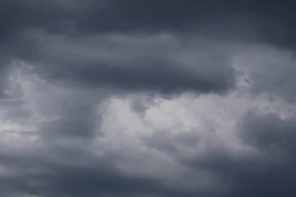 cloud formations on a rainy day