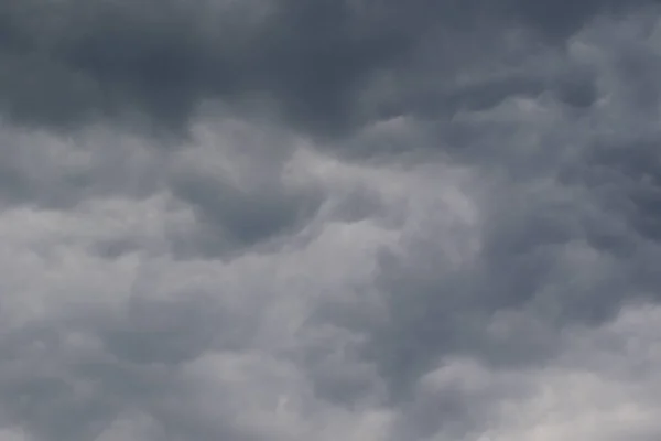 cloud formations on a rainy day