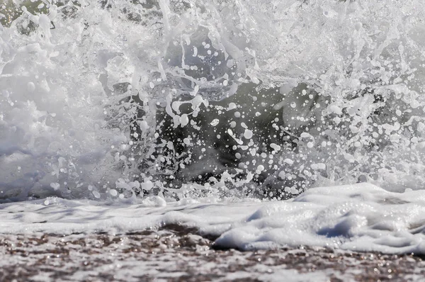 Ocean Waves Sea Foam Water Splash — ストック写真