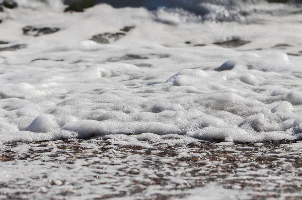 Ocean Waves Sea Foam Water Splash — Stock Photo, Image