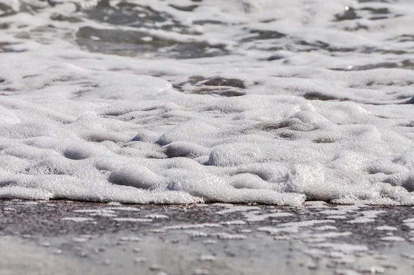 Океанские Волны Морская Пена Брызги Воды — стоковое фото