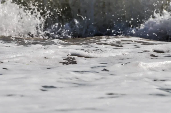 Ocean Waves Sea Foam Water Splash — Stock Photo, Image