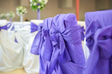 Restoran koltuğu dekorasyon detayları