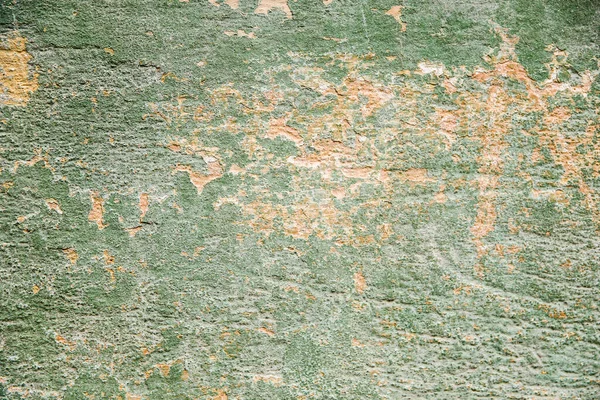 Textura Pared Hormigón Verde Con Grietas —  Fotos de Stock