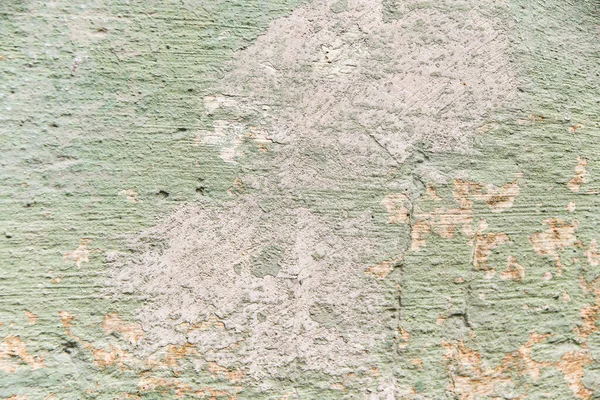 Textura Pared Hormigón Verde Con Grietas —  Fotos de Stock