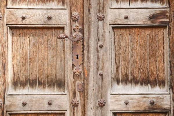 Oude Vintage Houten Deur — Stockfoto