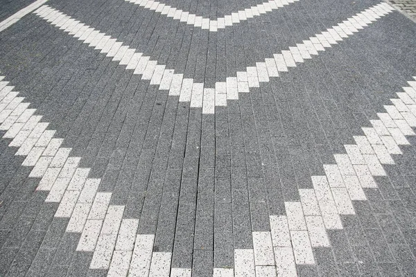 Städtisches Kopfsteinpflaster — Stockfoto