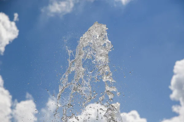 Wasser Spritzt Den Himmel — Stockfoto