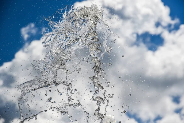 Water Splash Sky — ストック写真