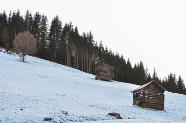 Grossarl, Austia 'da kış manzarası
