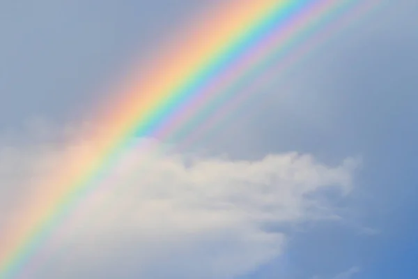 multicolored sun beam on a dark cloudy day