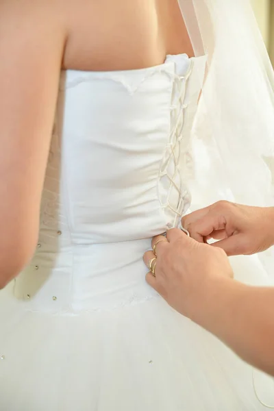 Details Zur Brautvorbereitung Vor Der Hochzeit — Stockfoto