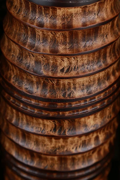 Ručně kokosové skořápky váza - textury — Stock fotografie
