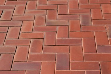 Köşegen desen tuğla döşeme arka için balıksırtı tarzında