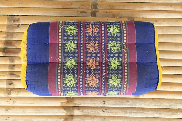Padrão de travesseiro estilo tailandês nativo tradição — Fotografia de Stock