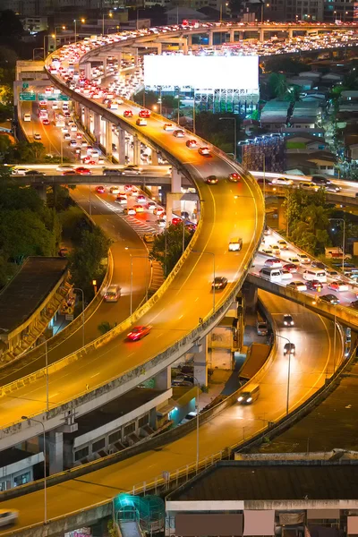 Пробки на скоростном шоссе Бангкок, Таиланд — стоковое фото