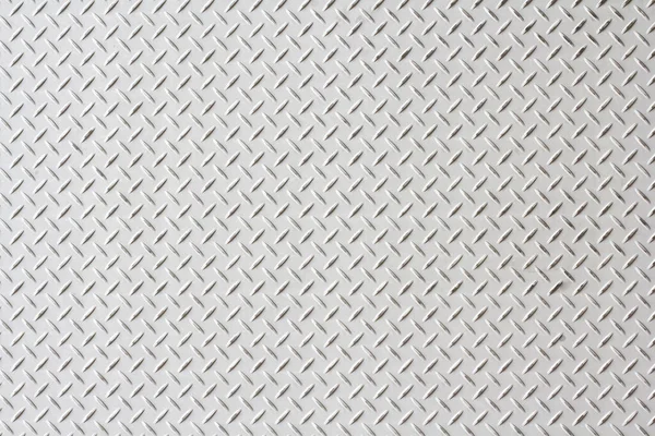 Silver Blue Painted Metallic Plate Slip Surface Metal Diamond Plate — Stock Photo, Image