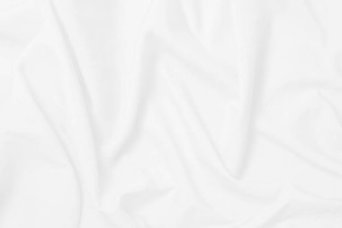 beyaz kumaş arka plan yumuşak kırışık kumaş patrem ve yüzey