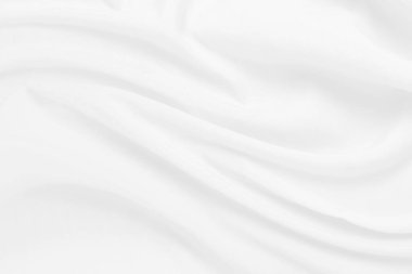 beyaz kumaş arka plan yumuşak kırışık kumaş patrem ve yüzey