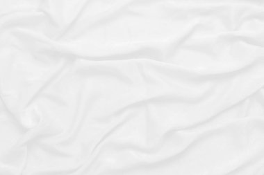 beyaz kumaş arka plan yumuşak kırışık kumaş patrem ve yüzey