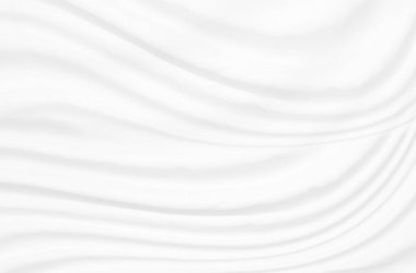 beyaz kumaş arka plan yumuşak kırışık kumaş patrem ve yüzey