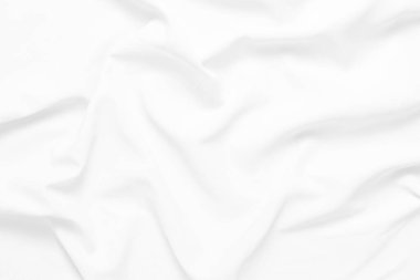 beyaz kumaş arka plan yumuşak kırışık kumaş patrem ve yüzey