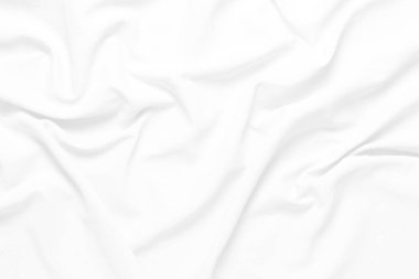 beyaz kumaş arka plan yumuşak kırışık kumaş patrem ve yüzey