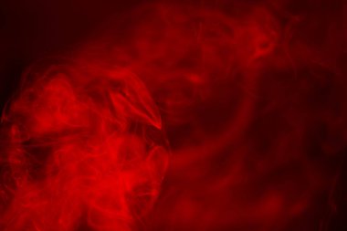 Kırmızı soyut doku Duman Arkaplanı.