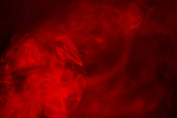 Rosso Texture Astratta Smoke Sfondo — Foto Stock