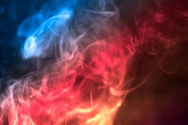 Arcobaleno Astratto Luce Texture Fumo Sfondo — Foto Stock