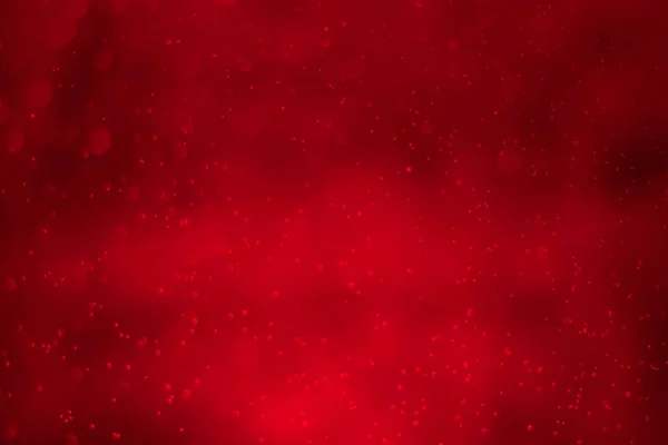 Kırmızı Parıltılı Klasik Işıklar Arka Planda Kırmızı Kalp Takıldı — Stok fotoğraf
