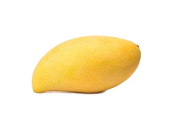 Mangos Amarillos Maduros Sobre Fondo Blanco — Foto de Stock