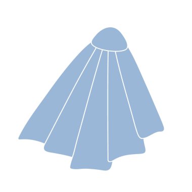 İzole edilmiş bir arka planda güzel kıvırcık deniz kabuğu. Malyusk lavaboda. Denizdeki deniz yaşamı ve akean yaşamı. Vektör çizimi. Dekorasyon için deniz unsuru.