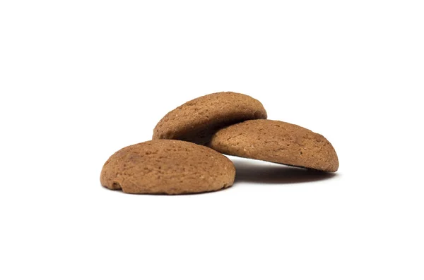 Kerek zabliszt cookie-kat. Fénykép. — Stock Fotó