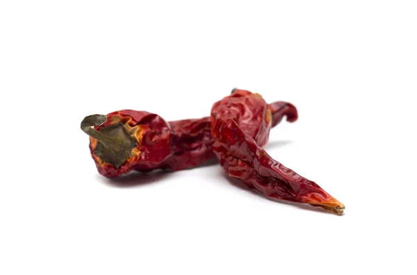 Torkad röd paprika. Foto. — Stockfoto