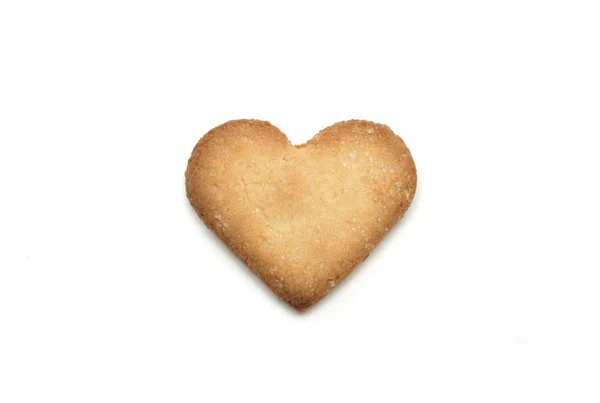 Kalp şeklinde kurabiye kurabiye. Fotoğraf. — Stok fotoğraf