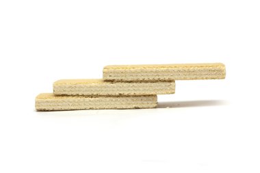 Waffle dolgu ile. Fotoğraf.