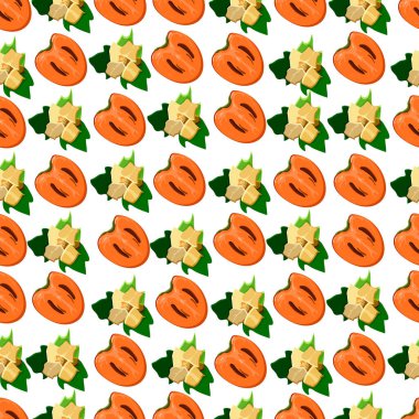 Şükran Günü 'nün kusursuz bir düzeni var. Sonbahar teması. Sonbahar yaprakları, balkabakları, turtalar, kurabiyeler, sonbahar meyveleri, hindiler....