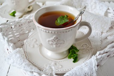 İngilizce siyah çay nane Kahvaltı, Odaya Servis Kahvaltı