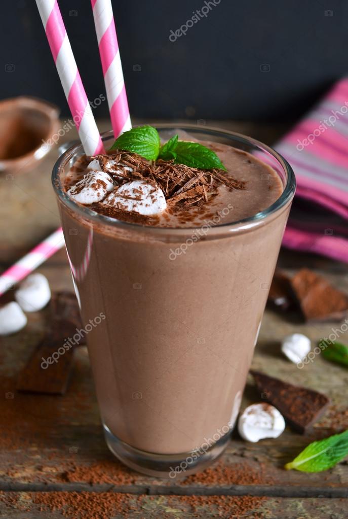 smoothie banan choklad smoothie banan choklad