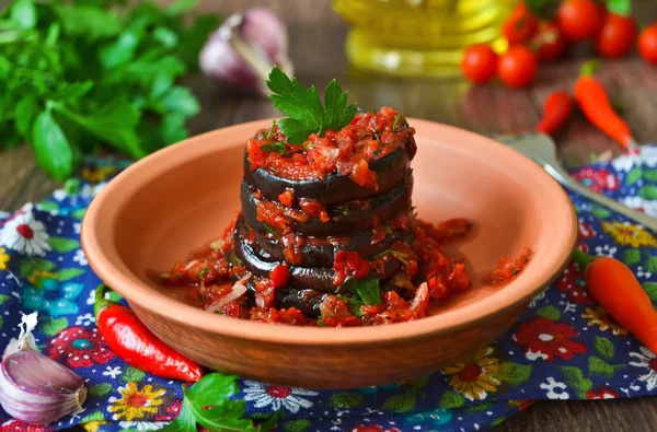 Turşu, baharatlı patlıcan