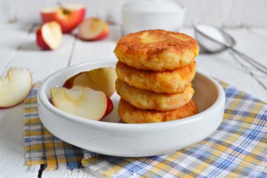 Lor peynirli kek apple ve kabak ile