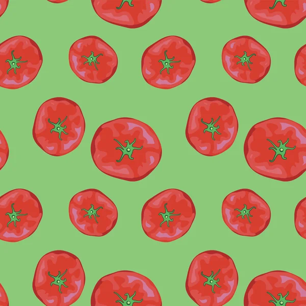 Patrón de tomate — Vector de stock