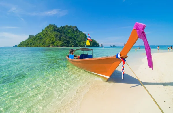 Isla tropical, Krabi, Tailandia — Foto de Stock