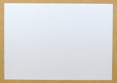 boş kağıt sayfası