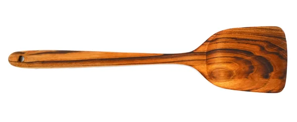 Дерев'яною лопаткою — стокове фото